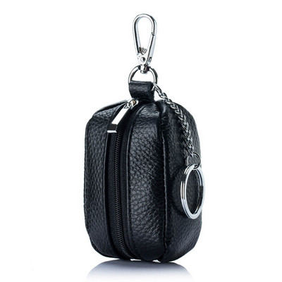 Μίνι δερμάτινο τσαντάκι για κέρματα Γυναικείο ανδρικό φερμουάρ Τσάντα τσέπης μονόχρωμη κλειδιά κάρτα λεωφορείου Θήκη νομισμάτων Τσάντα αλλαγής Monedero Mujer 2023