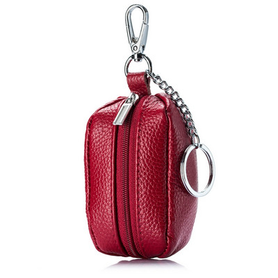 Μίνι δερμάτινο τσαντάκι για κέρματα Γυναικείο ανδρικό φερμουάρ Τσάντα τσέπης μονόχρωμη κλειδιά κάρτα λεωφορείου Θήκη νομισμάτων Τσάντα αλλαγής Monedero Mujer 2023