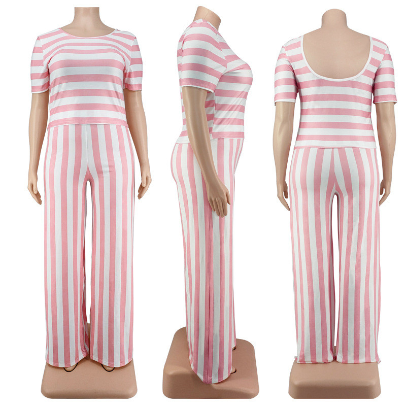 Îmbrăcăminte pentru femei de mărime mare 2022, toamnă, modă nouă, lejer, cu imprimeu, pantaloni cu mânecă scurtă, costum de damă XL-5XL supradimensionat