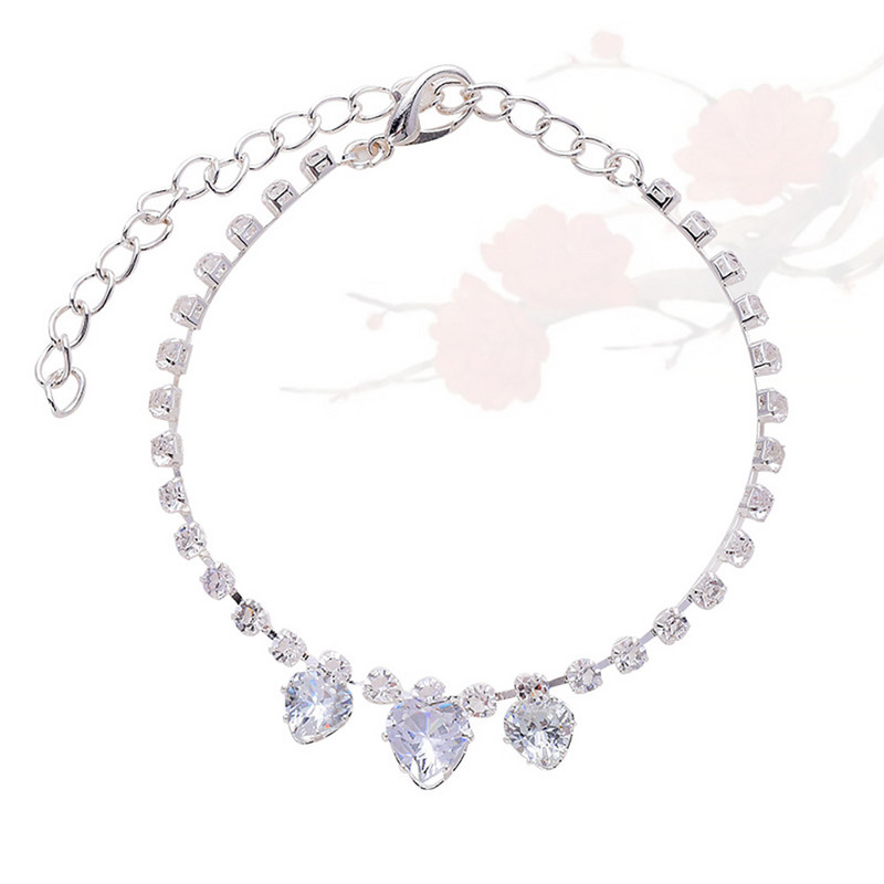 Εξαιρετικό κολιέ γάτα με στρας που λάμπει φωτεινό ροδακινί καρδιά ζιργκόν Bling καλλωπισμός κουτάβι γατάκι γάτα σκύλος κολάρα για κατοικίδια Προϊόν για γάτα