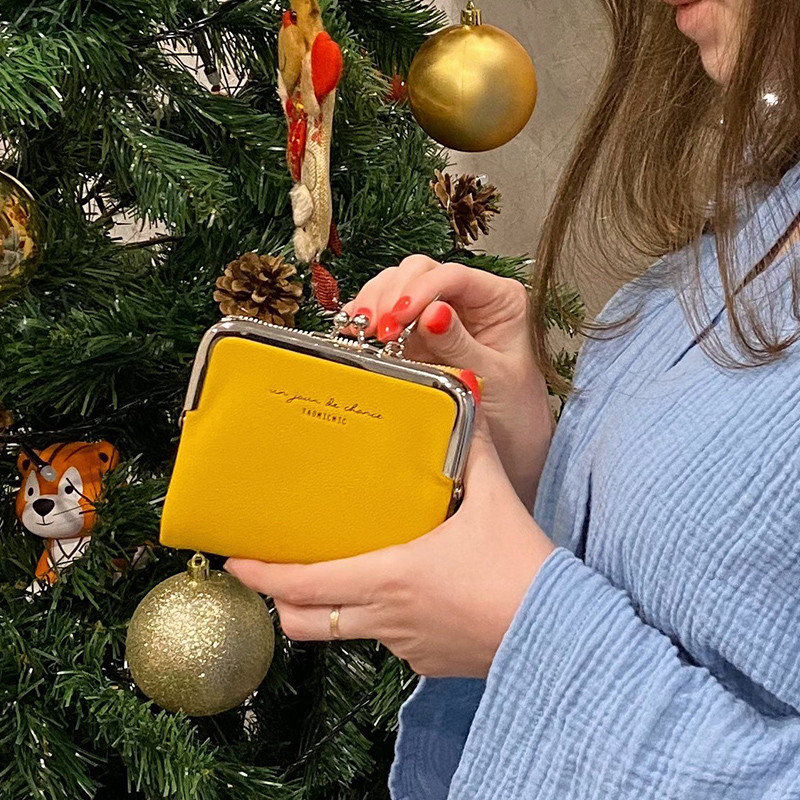 Poșete scurte de modă, portofele mici, din piele PU, pentru femei, cu monede, pentru femei, simplu, mini suport de card, portofel de călătorie, carteras para mujer