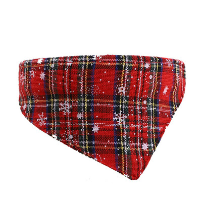 Bavete de Crăciun pentru animale de companie, prosop reglabil cu saliva pentru animale de companie, câine, cățeluș, pisică, eșarfă pentru gât, guler bandană, bavetă triunghiulară, accesorii pentru animale de companie