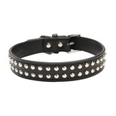 Δερμάτινο κολάρο σκύλου Ρυθμιζόμενο με καρφίτσα Μεγάλα κολάρα σκυλιών για μεσαίου μεγέθους σκύλους Δαχτυλίδι βαρέως τύπου κολάρο για μπουλντόγκ Λαμπραντόρ