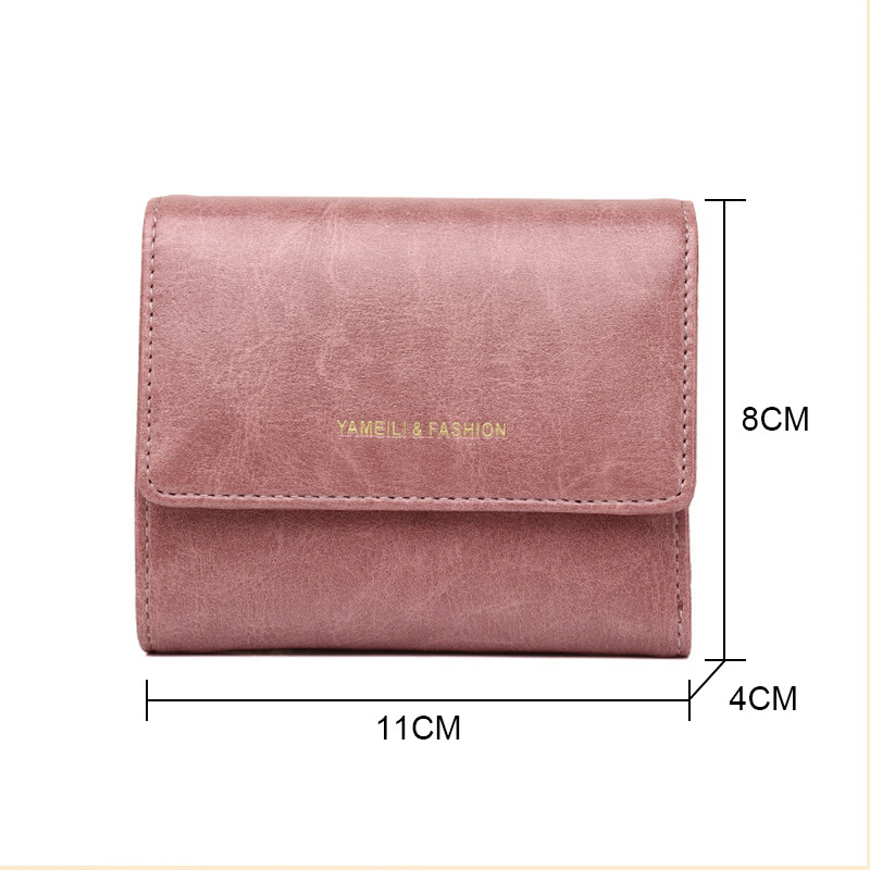 Πολυτελές γυναικείο πορτοφόλι για PU Δερμάτινο κοντό πολυτελές ντιζάιν πορτοφόλι Θήκη κάρτας Γυναικεία κέρματα πορτοφόλια Πορτοφόλια Carteras Para Mujer 2022