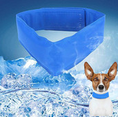 1db Pet Dog Hűtő Nyakörv Nyári Hűvös Ice Nyakörv Hőguta megelőzésére Kutya Jégzsák Nyakörv Kis közepes és nagy kutyák számára