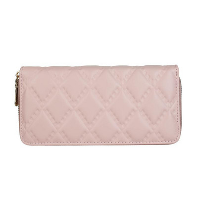 Γυναικείο καρό πορτοφόλι Μακρύ θηλυκό ρόμβος τύπου X με φερμουάρ Πορτοφόλια για κέρματα Carteras Para Mujer Μόδα θήκη κάρτας Clutch Money Clip