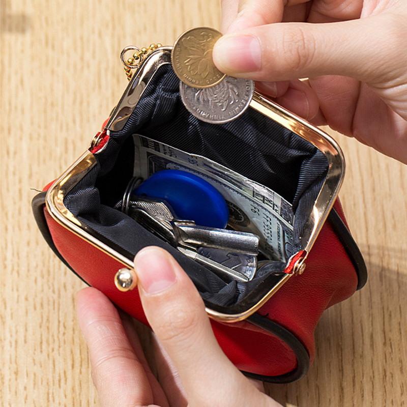Nové dámske peňaženky, dámske kabelky, roztomilá mini peňaženka s petlicou, módna mäkká malá peňaženka, držiaky na mince a karty