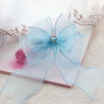 Édes rózsaszín hercegnő géz macska nyakörv nyaklánc varázsa kisállat csokornyakkendő sál aranyos cica kiskutya nyaki dekoráció York Chihuahua kiegészítők