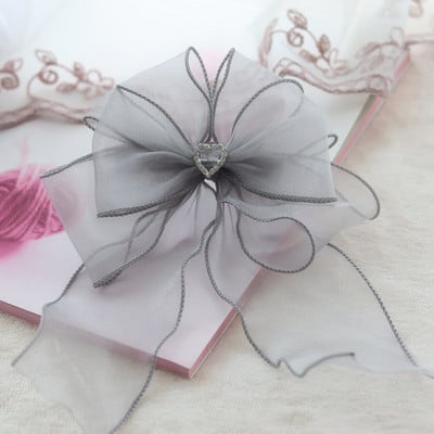 Édes rózsaszín hercegnő géz macska nyakörv nyaklánc varázsa kisállat csokornyakkendő sál aranyos cica kiskutya nyaki dekoráció York Chihuahua kiegészítők