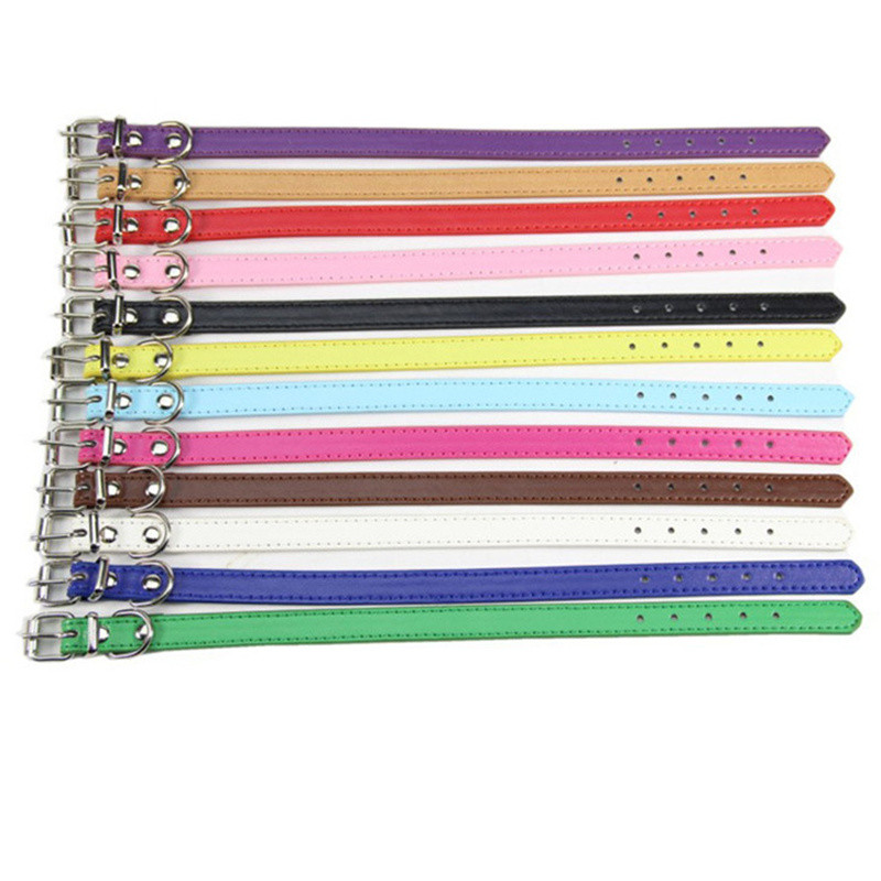 Ofertă caldă Accesorii pentru pisici, piele PU multicoloră, colier personalizat pentru chihuahua, lesă pentru pisici mici, ham pentru pisici, guler pentru cățeluș