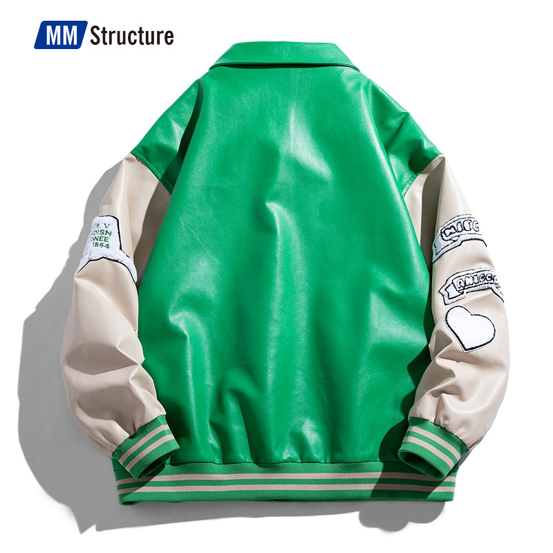 Ανδρικά γράμματα Κέντημα συνονθύλευμα Harajuku Varsity Μπουφάν Air Pilot Πανωφόρι μπέιζμπολ Ανδρικό Hip Hop Ανδρικό μπουφάν