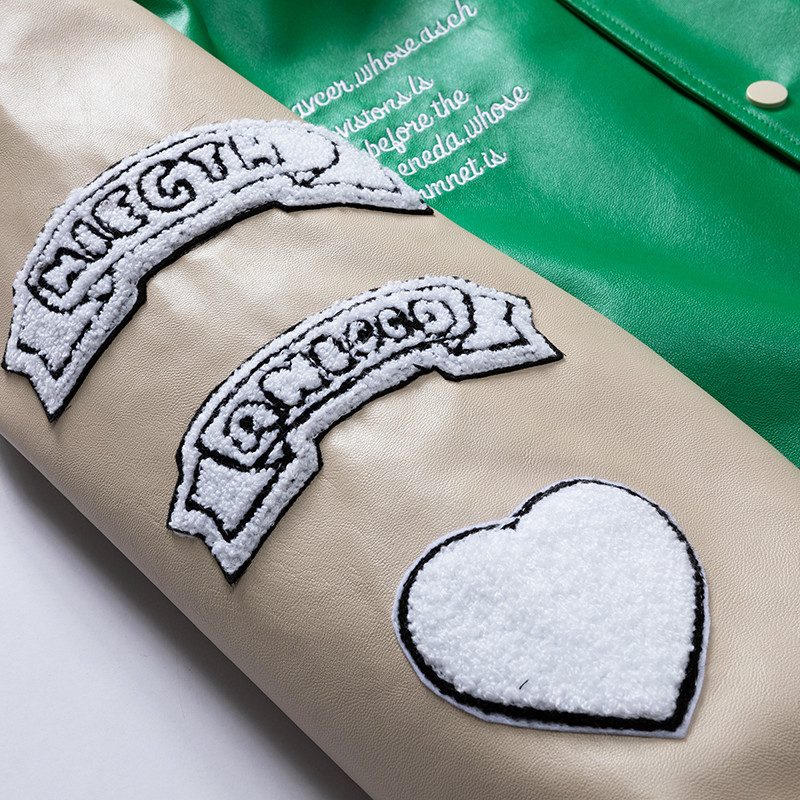 Ανδρικά γράμματα Κέντημα συνονθύλευμα Harajuku Varsity Μπουφάν Air Pilot Πανωφόρι μπέιζμπολ Ανδρικό Hip Hop Ανδρικό μπουφάν