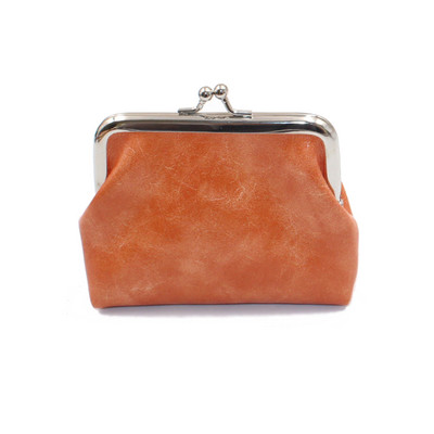 Poșetă pentru monede pentru femei, ceară cu ulei, portofel din piele PU, cu cataramă de 4 inci, mini portofel, geantă pentru monede, geantă de depozitare pentru ruj, poșetă pentru doamne, dropshipping