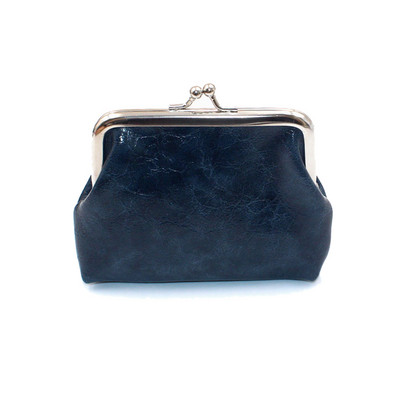 Poșetă pentru monede pentru femei, ceară cu ulei, portofel din piele PU, cu cataramă de 4 inci, mini portofel, geantă pentru monede, geantă de depozitare pentru ruj, poșetă pentru doamne, dropshipping