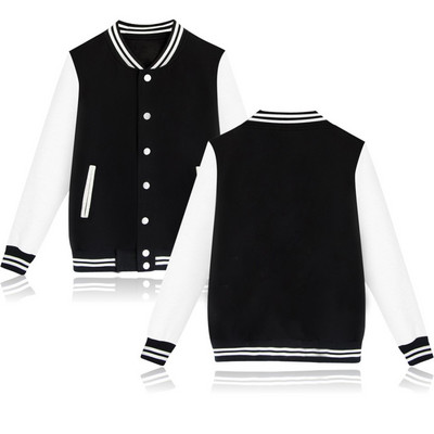 Бейзболно яке мъжко Jassen mannen Effen Kleur Jas bomberjack jaqueta masculina inverno Едноредов суичър Harajuku veste