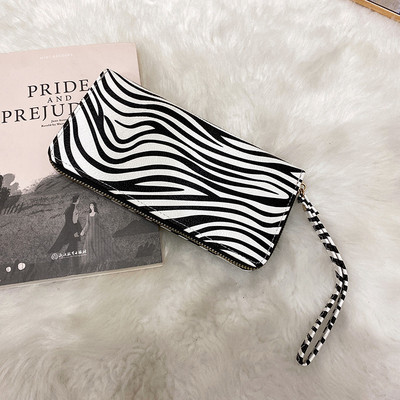 Γυναικείο γυναικείο πορτοφόλι Clutch Γυναικείο πορτοφόλι για γυναικεία τσάντα συμπλέκτη Λεπτό γυναικείο πορτοφόλι Θήκη κάρτας Ανώμαλα πορτοφόλια από δέρμα