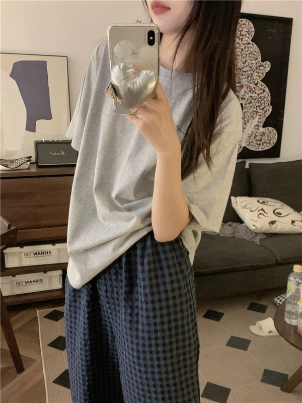 Pyžamové súpravy Dámske Jednofarebné Základné Jarné Univerzálne Domov Útulné Vintage Elegantné Atraktívne Denné Kórejský štýl Dámske Moderné Ležérne
