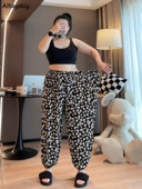M-7XL Sleep Bottoms Γυναικεία Summer Breathable Leisure Home Lounge Λεπτό Vintage λουλουδάτο στυλ Απαλά, γλυκά, ρούχα για όλα τα ταιριαστά