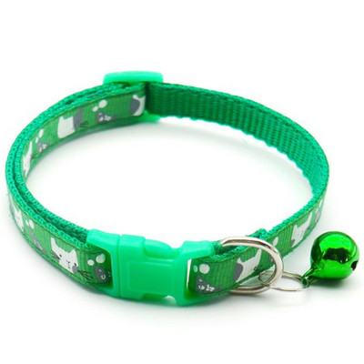 Μόδας γιακάς για κατοικίδια γάτας Πολύχρωμα μοτίβα Ζώα χαριτωμένα ρυθμιζόμενα κολάρα για γάτες Αξεσουάρ για κατοικίδια γατάκια DIY