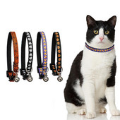 1 τεμ. Κολάρο σκύλου Απόκριες για γάτες με καμπάνες με θέμα το κρανίο κολοκύθας Κολάρο κουταβιού γρήγορης απελευθέρωσης Ρυθμιζόμενο για μικρά μεγάλα κατοικίδια