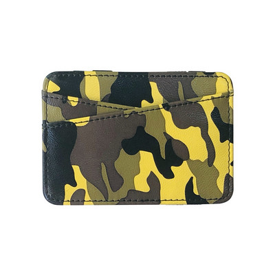 Εξαιρετικά λεπτό PU Δερμάτινο Γυναικείο Ανδρικά μαγικά πορτοφόλια Μίνι μικρά πορτοφόλια νομισμάτων Φορητή κοντή θήκη επαγγελματικών πιστωτικών καρτών Θήκη συμπλέκτη