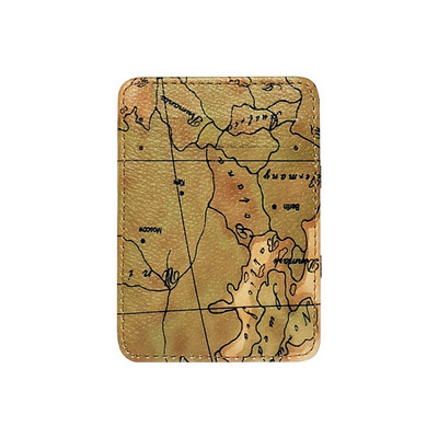 Εξαιρετικά λεπτό PU Δερμάτινο Γυναικείο Ανδρικά μαγικά πορτοφόλια Μίνι μικρά πορτοφόλια νομισμάτων Φορητή κοντή θήκη επαγγελματικών πιστωτικών καρτών Θήκη συμπλέκτη