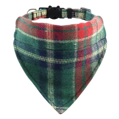 Καρό παπιγιόν πλέγμα για γάτας για κατοικίδια κατοικίδια σαλιάρες γατάκι Ρυθμιζόμενο παπιγιόν για κουτάβι κουνέλι Κολιέ Chihuahua Yorkie Bandana