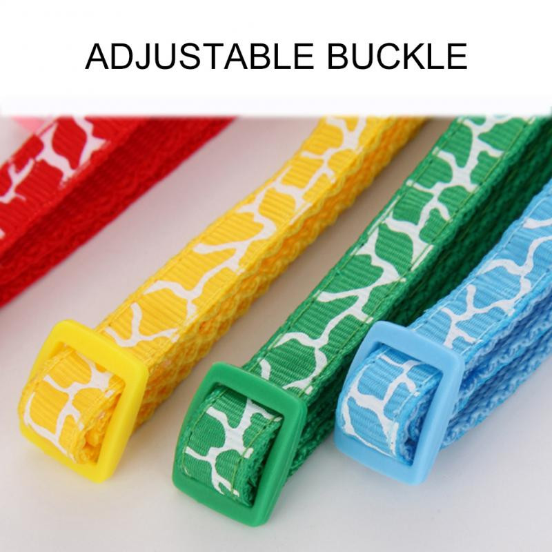 Ρυθμιζόμενο κολάρο κατοικίδιων με κουδούνι κινουμένων σχεδίων πολύχρωμα αξεσουάρ κουταβιών γατών με δίχτυ μοτίβο μπάλωμα γιακά ασφαλείας Κουδούνι δαχτυλίδι κολιέ κατοικίδιο