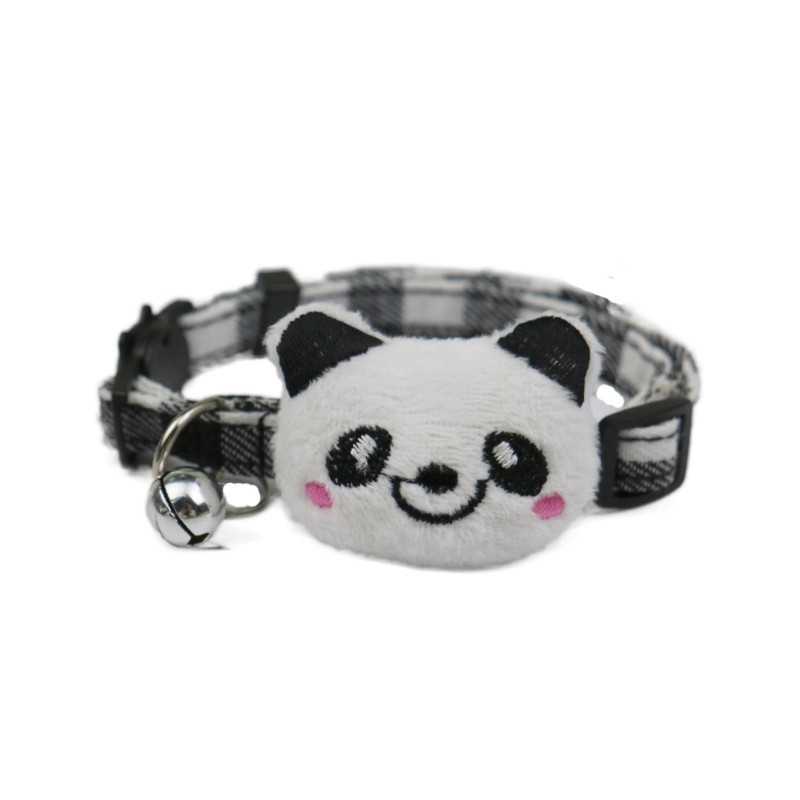 Γρήγορη απελευθέρωση Χαριτωμένο παπιγιόν αποσχισμένο γιακά γάτα πόρπη ασφαλείας Cartoon Panda Cat Kitty Puppy Chihuahua γραβάτα