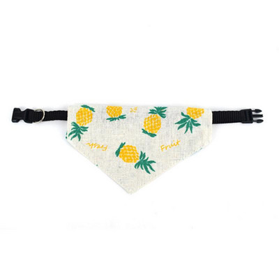 Ρυθμιζόμενες σαλιάρες για κατοικίδια Φουλάρι για κουτάβι γάτα Μπαντάνα γιακά λαιμό κασκόλ για μικρά σκυλιά Κολάρο πετσέτας σάλιου γατάκι με τριγωνικό επίδεσμο