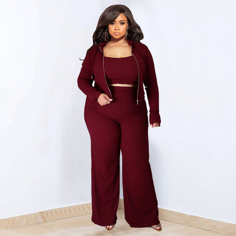 SOMO suures suuruses suvine naiste kõrge kraatririba kolmeosaline komplekt, liibuv seksikas ööklubi dressirõivad, hulgimüük Dropshipping