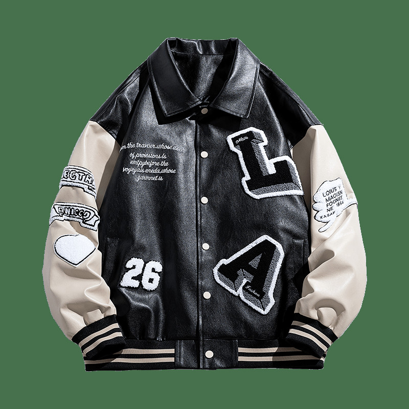 Ανδρικά γράμματα Κέντημα συνονθύλευμα Harajuku Varsity Μπουφάν Air Pilot Πανωφόρι μπέιζμπολ Ανδρικό Hip Hop Ανδρικό μπουφάν