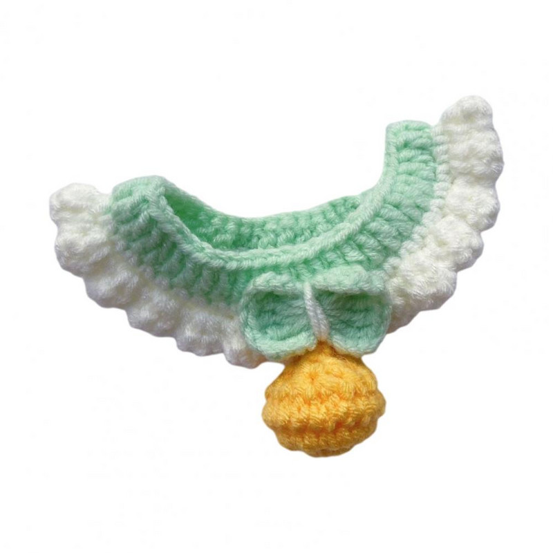 Κολιέ για γάτα Κολιέ για γάτα Πλεκτό γιακά Μαλακό ανθεκτικό στη φθορά Λεπτό γλυκό κασκόλ για κατοικίδια προμήθειες για κατοικίδια