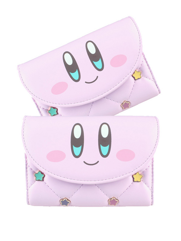 Moedisainer Naiste rahakott Armas roosa tepitud rahakott Naistele Värvilised metallist tähed Kaardiklambrid 6754