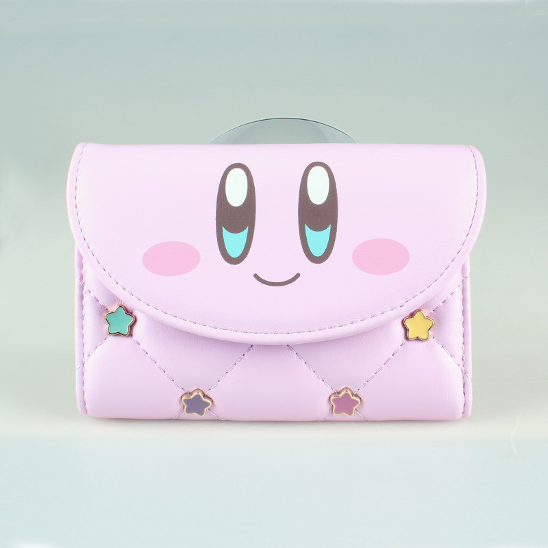 Moedisainer Naiste rahakott Armas roosa tepitud rahakott Naistele Värvilised metallist tähed Kaardiklambrid 6754