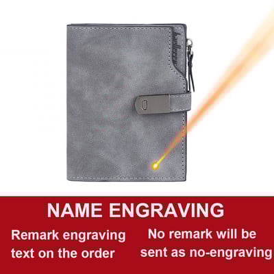Naiste rahakotid, lühikesed tasuta nime graveeringuga magnetpandlaga Kvaliteetne kaardihoidja Naiste rahakott Tõmblukuga rahakott naistele