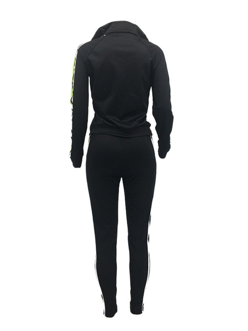 Set de trening cu guler cu glugă de mărime mare, mozaic, haine de toamnă, costum dulce, top cu fermoar, Sweetbank 3xl 4xl 5xl 6xl