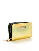 Γυναικεία κορίτσια Χρυσό λέιζερ Πορτοφόλι Πορτοφόλι για Κέρματα για Κάρτες Κατάλληλες για καθημερινές μετακινήσεις