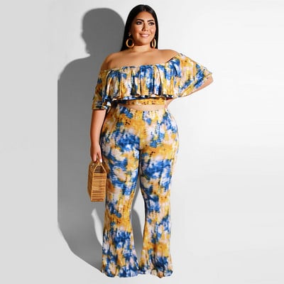 Suures suuruses naisterõivad 2022. aasta sügis, uus temperament, mood ja vaba aja veetmine, ühe sõnaga kaelaprintimine naiste ülikond XL-5XL, suur suurus