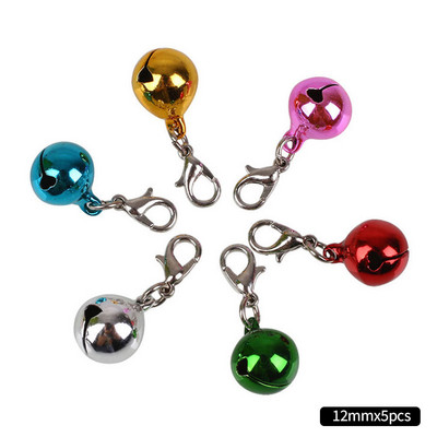 Προμήθειες για κατοικίδια DIY Αστακός Διακόσμηση γιακάς κουδουνιών Αξεσουάρ ρούχων Κολάρες γάτας Αξεσουάρ γάτας Μεταλλικά διακοσμητικά κουδουνάκια