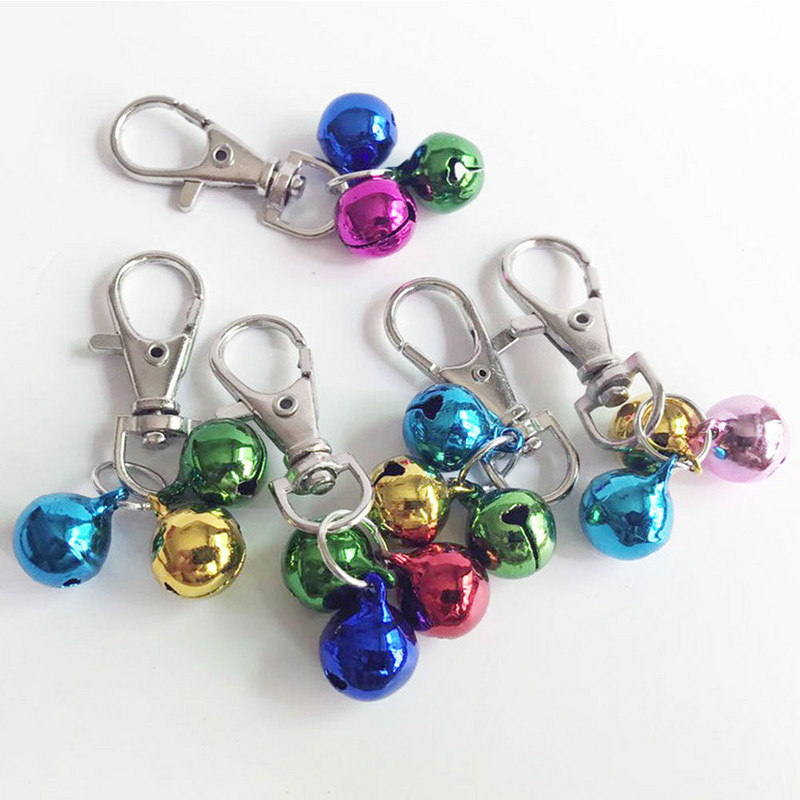 Προμήθειες για κατοικίδια DIY Αστακός Διακόσμηση γιακάς κουδουνιών Αξεσουάρ ρούχων Κολάρες γάτας Αξεσουάρ γάτας Μεταλλικά διακοσμητικά κουδουνάκια