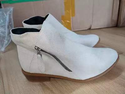 Γυναικεία μποτάκια 2024 Φθινοπωρινά σουέτ Μπότες chelsea Γυναικεία Μόδα Μέγεθος 43 Πλατφόρμα Μποτάκια Πλαϊνά Μποτάκια με φερμουάρ με τακούνι Botas De Mujer