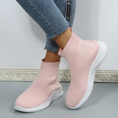 Nové luxusné dizajnérske ponožky, topánky, dámske módne tenisky na platforme, dámske priedušné bežecké topánky pre páry, Zapatillas Mujer