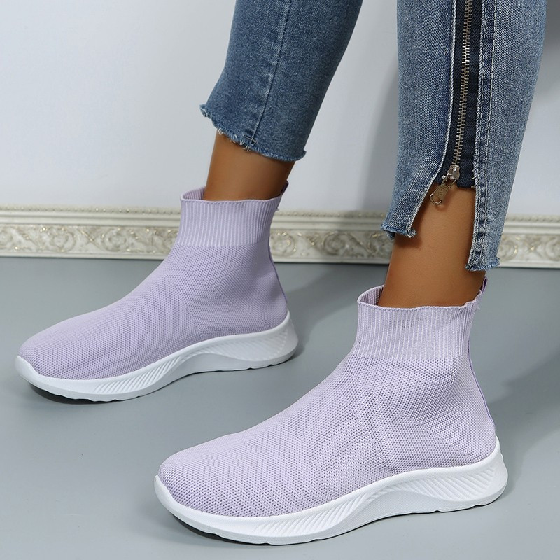 Nové luxusné dizajnérske ponožky, topánky, dámske módne tenisky na platforme, dámske priedušné bežecké topánky pre páry, Zapatillas Mujer