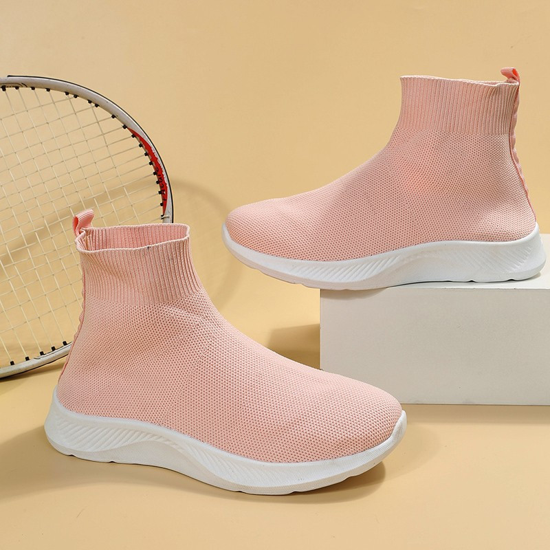 Nové luxusné dizajnérske ponožky, topánky, dámske módne tenisky na platforme, dámske priedušné bežecké topánky pre páry, Zapatillas Mujer