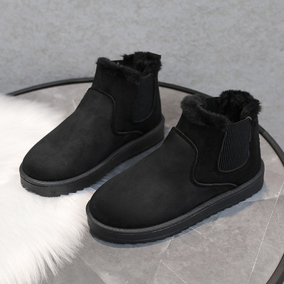 2022. aasta uued naiste saapad paksusega pluss sametine talvemood soojad lühikesed saapad puuvillased kingad naiste lumesaapad talvesaapad