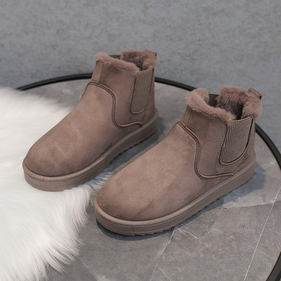 2022. aasta uued naiste saapad paksusega pluss sametine talvemood soojad lühikesed saapad puuvillased kingad naiste lumesaapad talvesaapad