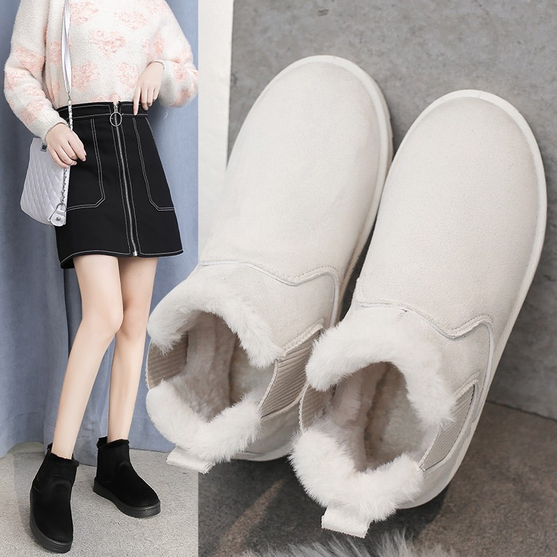 2022. aasta uued naiste saapad paksusega pluss sametine talvemood soojad lühikesed saapad puuvillased kingad naiste lumesaapad talvesaapad