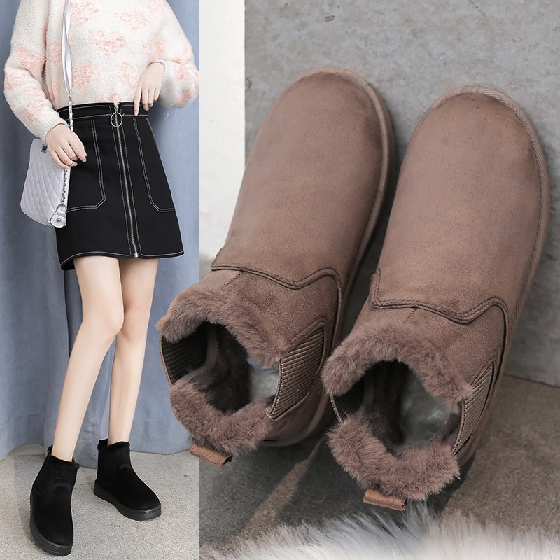 2022. aasta uued naiste saapad paksusega pluss sametine talvemood soojad lühikesed saapad puuvillased kingad naiste lumesaapad talvesaapad