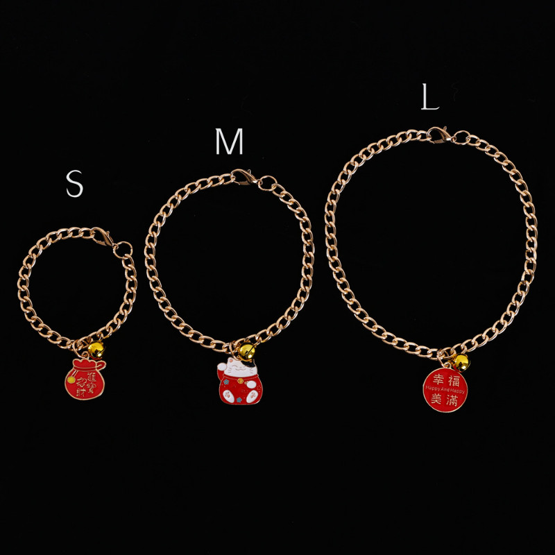 Πολύχρωμα περιλαίμια γάτας Σκύλος Πριγκίπισσα Αγάπη Κολιέ για κατοικίδια Κολιέ για πάρτι γενεθλίων Κρυστάλλινο κρεμαστό κολάρο για κατοικίδια χρυσή αλυσίδα κατοικίδιο